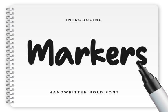 Markers Font - Featured Image