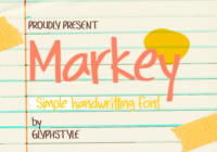 Markey Font - Featured Image