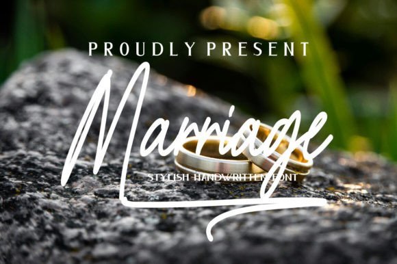 Marriage Font - Featured Image