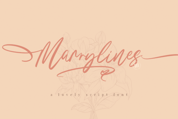 Marrylines Font - Featured Image