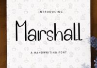 Marshall Font - Featured Image