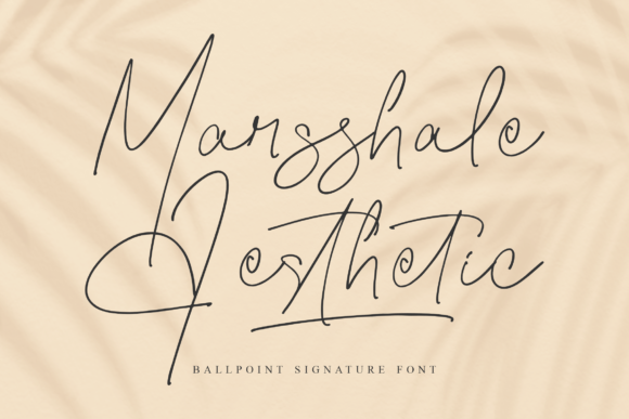 Marsshale Aesthetic Font - Featured Image