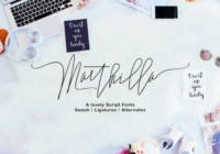 Marthilla Font - Featured Image
