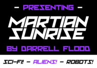 Martian Sunrise Font - Featured Image