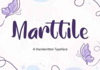 Marttile Font - Featured Image