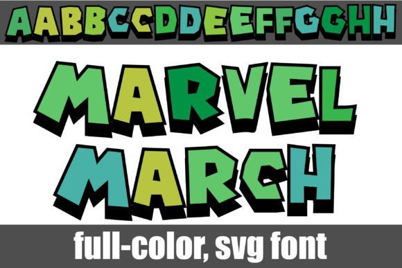 Marvel March Font - Featured Image