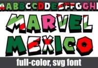 Marvel Mexico Font - Featured Image