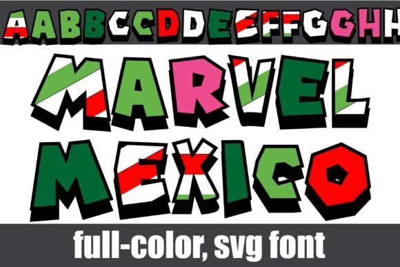 Marvel Mexico Font - Featured Image