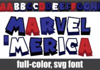 Marvel 'merica Font - Featured Image