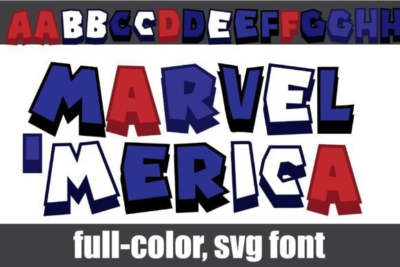 Marvel 'merica Font - Featured Image