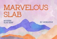 Marvelous Slab Font - Featured Image