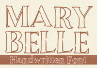 Mary Belle Font - Featured Image