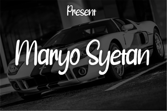 Maryo Syetan Font - Featured Image