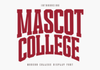 Mascot College Font - Featured Image