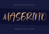 Maserino Font - Featured Image