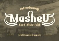 Masheu Font - Featured Image