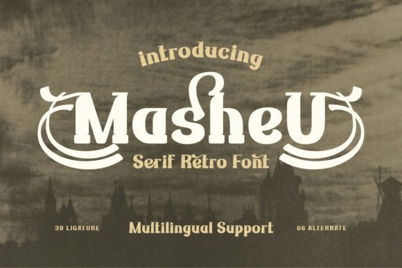 Masheu Font - Featured Image