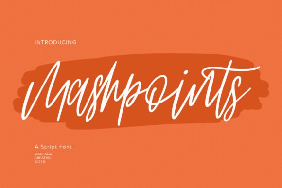 Mashpoints Font - Featured Image