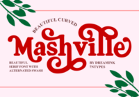 Mashville Font - Featured Image