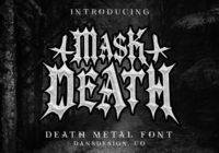 Mask Death Font - Featured Image