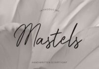 Mastels Font - Featured Image