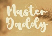 Master Daddy Font - Featured Image