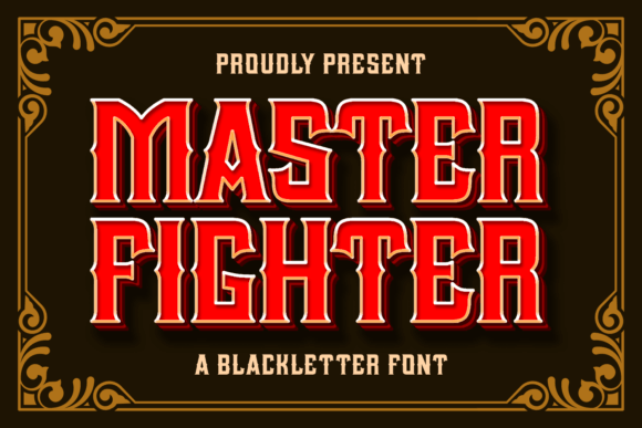 Master Fighter Font - Featured Image