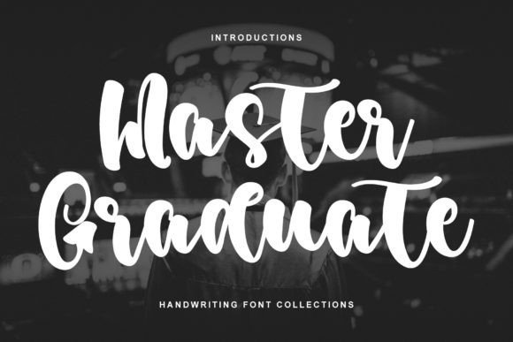 Master Graduate Font - Featured Image