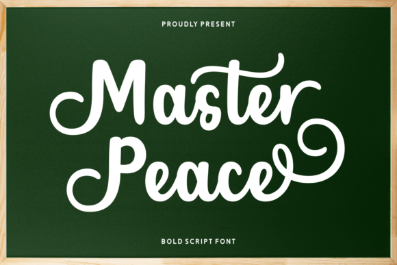 Master Peace Font - Featured Image