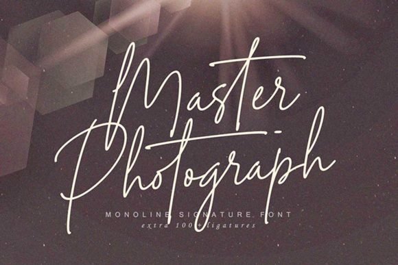 Master Photograph Font - Featured Image