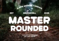 Master Rounded Font - Featured Image