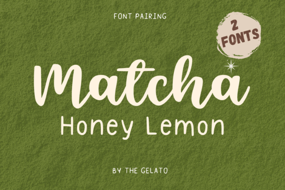 Matcha Honey Lemon Font - Featured Image