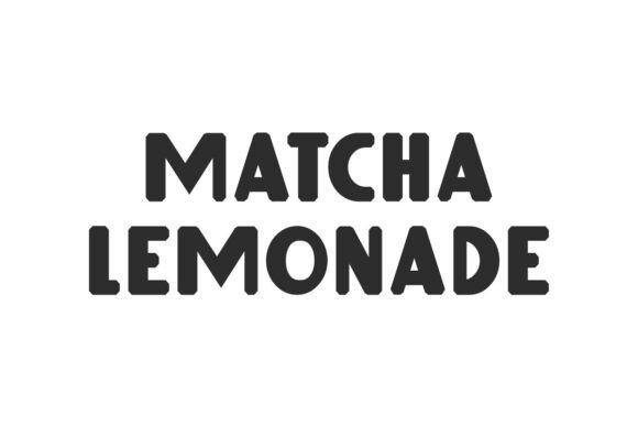 Matcha Lemonade Font - Featured Image