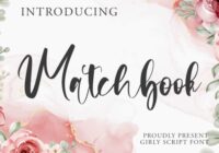 Matchbook Font - Featured Image