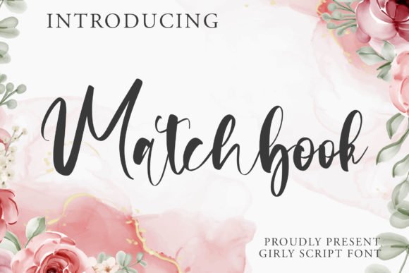 Matchbook Font - Featured Image