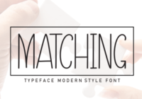 Matching Font - Featured Image
