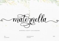 Maternella Font - Featured Image
