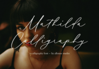 Mathilda Calligraphy Font - Featured Image