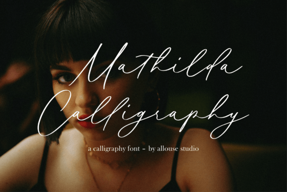 Mathilda Calligraphy Font - Featured Image