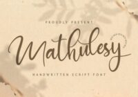 Mathulesy Font - Featured Image