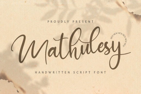 Mathulesy Font - Featured Image