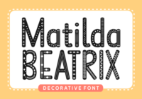 Matilda Beatrix Font - Featured Image