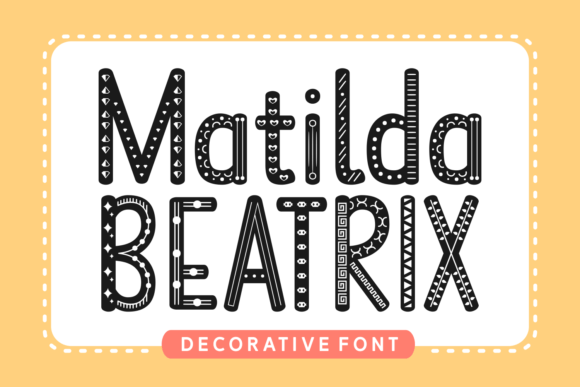 Matilda Beatrix Font - Featured Image