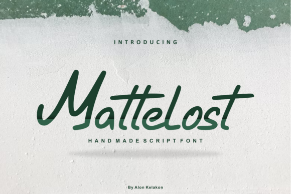 Mattelost Font - Featured Image