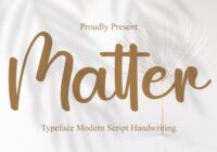 Matter Font - Featured Image