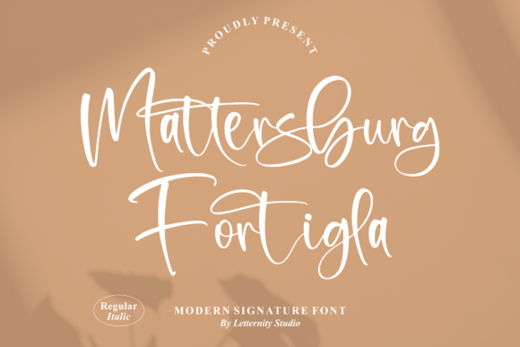 Mattersburg Fortigla Font - Featured Image