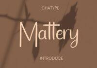 Mattery Font - Featured Image