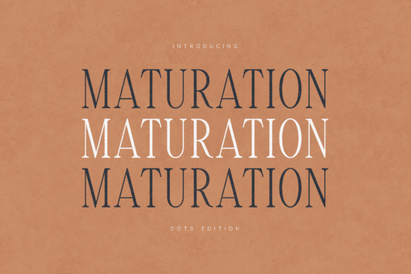 Maturation Font - Featured Image