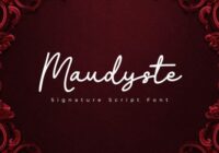 Maudyste Font - Featured Image