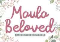 Maula Beloved Font - Featured Image